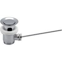 Донный клапан Remer 95L80 Хром — фото 1, Донные клапаны