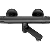 Смеситель для ванны Swedbe Mercury 9045B с термостатом Черный матовый — фото 2, Смеситель для ванны