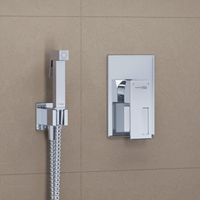 A15156 Встраиваемый комплект для биде со шлангом 100 см — фото 1, Гигиенические души