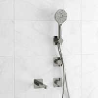 A4651.293.295.271.087.127 Встраиваемый комплект для ванны с лейкой и изливом — фото 3, Смесители