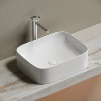 Раковина-чаша Ceramicanova Element 51 CN6052 Белая глянцевая — фото 4, Раковины