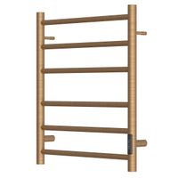 Товар: Полотенцесушитель электрический Point Аврора PN10856BR П6 500x600 диммер справа, бронза - фото 3 Полотенцесушитель электрический Point Аврора PN10856BR П6 500x600 диммер справа, бронза — фото 3, Электрические полотенцесушители