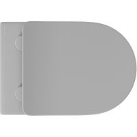 Товар: Унитаз Aqueduto Ovo OVO0130 подвесной Серый матовый с сиденьем Микролифт - фото 2 Унитаз Aqueduto Ovo OVO0130 подвесной Серый матовый с сиденьем Микролифт — фото 2, Подвесные унитазы