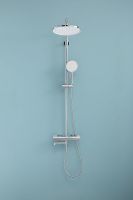 Душевая система Raglo R20.26 с термостатом Хром — фото 28, Душевые стойки