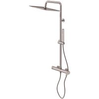 Товар: Душевая система Gattoni Soffio 8195/PDDS Темный никель шлифованный - фото 1 Душевая система Gattoni Soffio 8195/PDDS Темный никель шлифованный — фото 1, Душевые системы