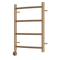 Товар: Полотенцесушитель электрический Point Афина PN04156BRE П4 500x600 левый/правый, бронза - фото 5 Полотенцесушитель электрический Point Афина PN04156BRE П4 500x600 левый/правый, бронза — фото 5, Электрические полотенцесушители