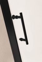 Душевая дверь CEZARES ECO-O-BF-1-120-C-NERO — фото 3, Раздвижные душевые двери