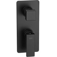 Смеситель для душа Remer Absolute AU92KBNO Черный матовый — фото 1, Смеситель для душа