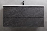 База под раковину подвесная CEZARES MOLVENO-100-2C-SO-ANTR — фото 1, Тумбы под раковину