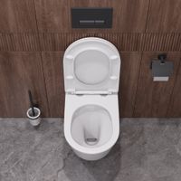 Товар: Унитаз подвесной безободковый с сиденьем CEZARES LINER CZR-3808-53-TH-TOR/SC - фото 15 Унитаз подвесной безободковый с сиденьем CEZARES LINER CZR-3808-53-TH-TOR/SC — фото 15, Подвесные унитазы