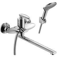 Смеситель для ванны Rossinka RS30-32 универсальный Хром — фото 1, Смеситель для ванны