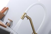 Смеситель для кухни Raglo R80.62.03 Золото матовое Белый — фото 32, Смесители для кухни