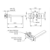 Товар: Смеситель для раковины Remer Q-Design QD15PL Хром - фото 2 Смеситель для раковины Remer Q-Design QD15PL Хром — фото 2, Смесители для раковины