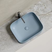 Раковина-чаша Ceramicanova Element 51 CN6052MHL Серо-голубая матовая — фото 3, Раковины