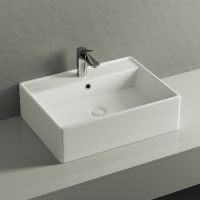 Раковина Ceramicanova Element 59 CN6046 Белая — фото 17, Раковины накладные