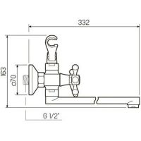 Товар: Смеситель для ванны Ростовская Мануфактура Сантехники SL71-143P универсальный Хром - фото 3 Смеситель для ванны Ростовская Мануфактура Сантехники SL71-143P универсальный Хром — фото 3, Для душа и ванны