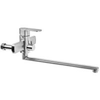 Смеситель для ванны Haiba HB22806 универсальный Нержавеющая сталь — фото 1, Для душа и ванны