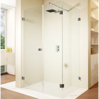 Душевой уголок Riho SZ Scandic NXT X204 100х100 L G001091120 (GX08052C1) профиль Хром стекло прозрач — фото 1, Душевые уголки