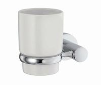 Аксесс Donau K- Подстаканник одинарный (блистер), КЕРАМИКА, хром, WasserKRAFT арт-9428C — фото 3, Прочие аксессуары и комплектующие