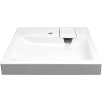 Раковина Azario Beta 60 CS00078301 на стиральную машину Белая — фото 1, Раковины на стиральную машину