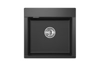 Товар: Granula-ES-5201, ЧЁРНЫЙ, кухонная мойка, кварц, ESTETICA - фото 2 Granula-ES-5201, ЧЁРНЫЙ, кухонная мойка, кварц, ESTETICA — фото 2, Кухонные мойки