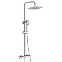 A15502 Thermo Душевой комплект с термостатическим смесителем — фото 5, Душевые стойки