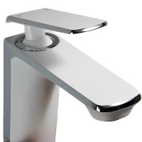 Смеситель для раковины Haiba Белый Хром арт-HB10548-8 — фото 3, Смесители для раковины