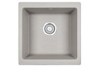 Granula-4451, БАЗАЛЬТ, кухонная мойка, кварц — фото 1, Кухонные мойки