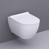 Унитаз Bond F01-10 подвесной Белый с сиденьем Микролифт — фото 11, Подвесные унитазы