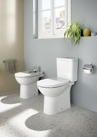 Товар: Унитаз компакт Roca Debba Round Rimless 34299P00Y без бачка и сиденья - фото 5 Унитаз компакт Roca Debba Round Rimless 34299P00Y без бачка и сиденья — фото 5, Унитазы