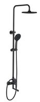 Душевая система со смесителем Lagos Black, арт. ST205LGBL, ESKO — фото 1, Душевые стойки