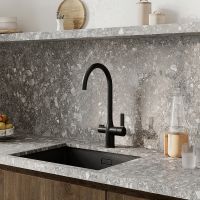 Смеситель для кухни Iddis Pure PURBLFJi05 Черный матовый — фото 10, Смесители для кухни