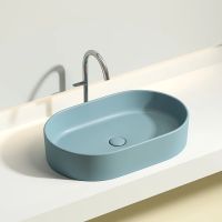 Товар: Раковина-чаша Ceramicanova Element 61 CN6048MLG Зеленая матовая - фото 11 Раковина-чаша Ceramicanova Element 61 CN6048MLG Зеленая матовая — фото 11, Раковины