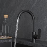 Смеситель для кухни Milardo Meal Черный матовый арт-M01BLJ0M05 — фото 7, Смесители для кухни