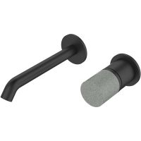 Смеситель для раковины Bronze de Luxe Focus 24686BG Черный матовый — фото 1, Смесители для раковины