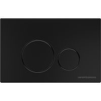 Товар: Система инсталляции для унитазов CERAMICANOVA Envision с кнопкой смыва Round цвет черный матовый и к - фото 6 Система инсталляции для унитазов CERAMICANOVA Envision с кнопкой смыва Round цвет черный матовый и к — фото 6, Инсталляции для унитазов