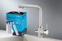 Комплект кухонный смеситель Granula 2015 Базальт + Фильтр Granula — фото 1, Смесители для кухни