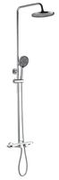 Душевая система со смесителем-термостатом с полкой, арт. STT2000, ESKO — фото 1, Душевые стойки