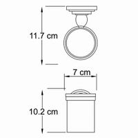 Товар: Isar K-7328 Подстаканник одинарный - фото 5 Isar K-7328 Подстаканник одинарный — фото 5, Аксессуары для раковины