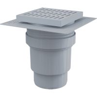 Трап для душа Alcaplast APV11 с решеткой Хром — фото 1, Трапы для душа