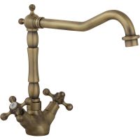 Смеситель для кухни Veragio Agatha VR.AGT-3711.BR Бронза — фото 1, Смесители для кухни