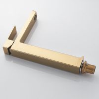 Смеситель для раковины Rose R18G R1811G-1 Золото матовое — фото 12, Смесители для раковины