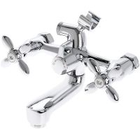 Смеситель для ванны Agger Retro A1921200 Хром — фото 4, Для душа и ванны