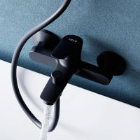 Смеситель для ванны Dorff Prime New D4011022 Черный матовый — фото 6, Смеситель для ванны