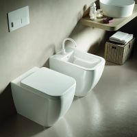 Товар: Унитаз Hatria Bianca Y3AL01 приставной без сиденья - фото 2 Унитаз Hatria Bianca Y3AL01 приставной без сиденья — фото 2, Приставные унитазы