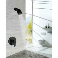 Товар: Душевая система ALMAes Bartin TVZ-0895 Черная матовая - фото 10 Душевая система ALMAes Bartin TVZ-0895 Черная матовая — фото 10, Душевые системы