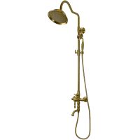 Душевая система Bronze de Luxe Tiffany 1919BR Бронза — фото 1, Душевые стойки