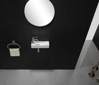 Раковина CeramaLux 38 9048FR Белая — фото 5, Раковины