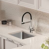 Товар: Смеситель для кухни Sancos Garda SC4009BN Никель брашированный Черный - фото 6 Смеситель для кухни Sancos Garda SC4009BN Никель брашированный Черный — фото 6, Смесители для кухни