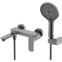 Смеситель для ванны Raglo R03.30.09 Графит матовый — фото 1, Смеситель для ванны